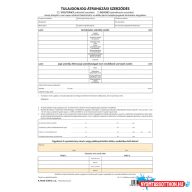   Tulajdonjog átruházási szerzõdés 4lapos garnitúra A.REND.3/2012