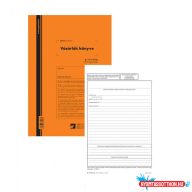 Vásárlók könyve A4, álló 25x2lapos B.11-1/V/UJ