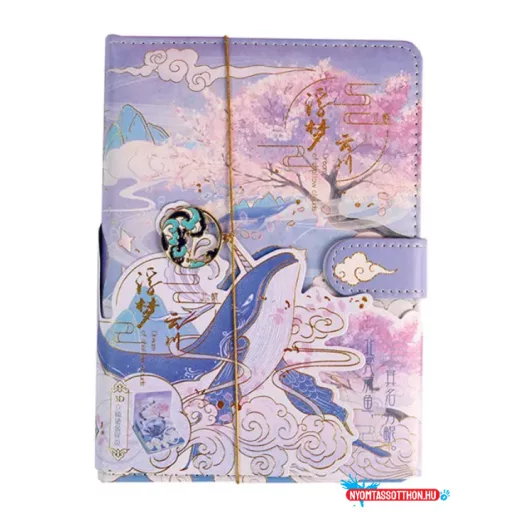 Keményfedeles japán stílusú notesz (legendás) (B6)