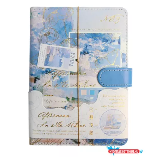 Keményfedeles japán stílusú notesz (természet) (B6)