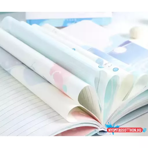Keményfedeles japán stílusú notesz (B6)