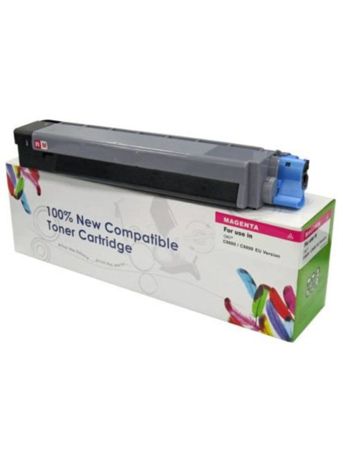 OKI C810 toner Magenta 8000 oldal CartridgeWeb (utángyártott, magas minőségű)