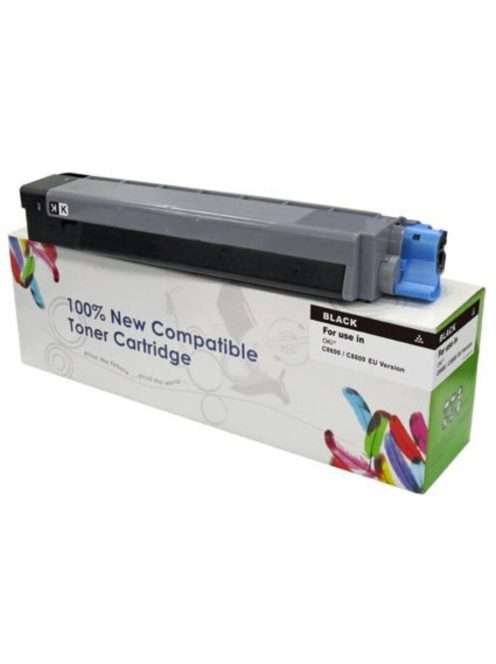 OKI C810 toner Black 8000 oldal CartridgeWeb (utángyártott, magas minőségű)