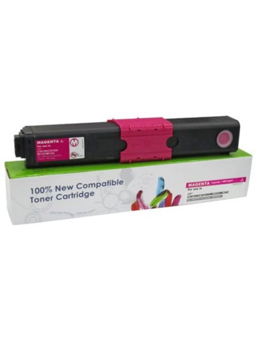 OKI C301,321,531 toner Magenta 1500 oldal CartridgeWeb (utángyártott, magas minőségű)