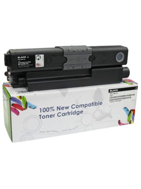 OKI C301,321,531 toner Black 2200 oldal CartridgeWeb (utángyártott, magas minőségű)