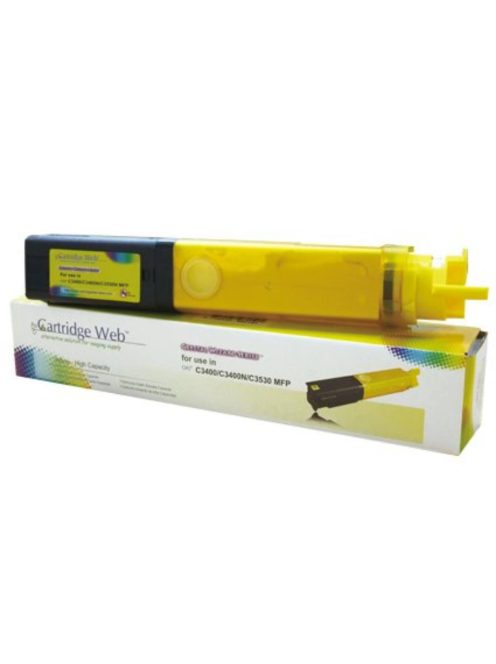 OKI C310/510/MC361 toner Yellow 3000 oldal (utángyártott, magas minőségű) CartridgeWeb