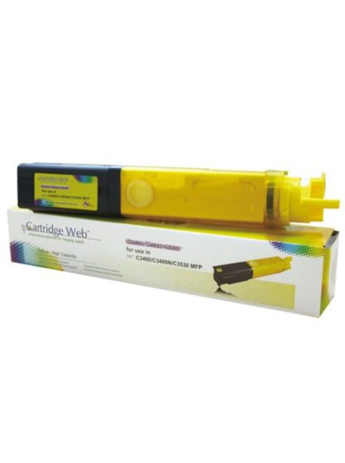OKI C310/510/MC361 toner Yellow 3000 oldal* (utángyártott, magas minőségű) CartridgeWeb