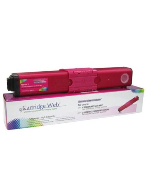OKI C510/C530 toner Magenta 5000 oldal* (utángyártott, magas minőségű) CartridgeWeb