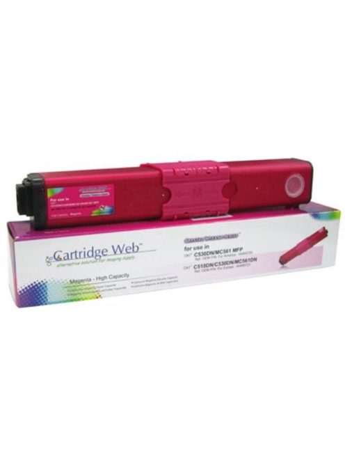 OKI C510/C530 toner Magenta 5000 oldal (utángyártott, magas minőségű) CartridgeWeb