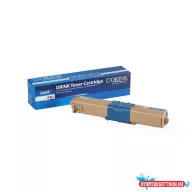 Oki C301/C321 toner cyan ORINK (utángyártott)