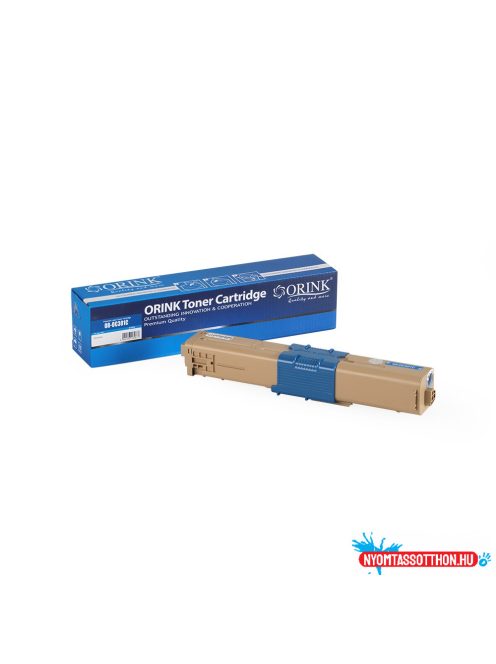 Oki C301/C321 toner cyan ORINK (utángyártott)