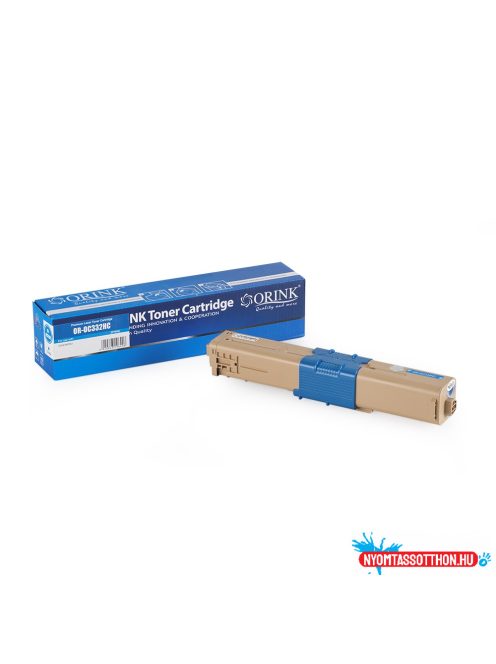 Oki C332/MC363 toner cyan ORINK 3K (utángyártott)
