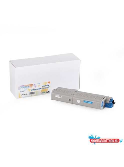 Oki C532/MC573 toner cyan ORINK 6K (utángyártott)