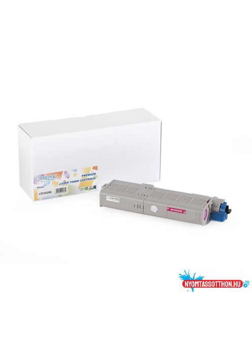 Oki C532/MC573 toner magenta ORINK 6K (utángyártott)