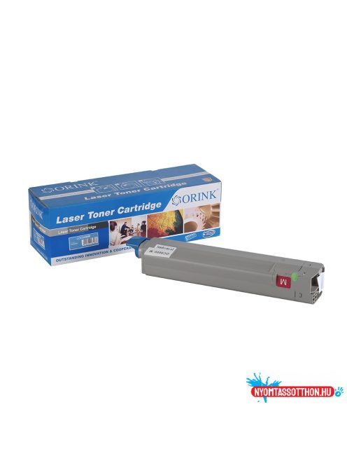 Oki C8600 toner magenta ORINK (utángyártott)