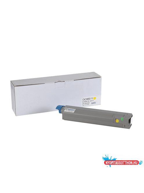 Oki MC860 toner yellow ORINK 10K (utángyártott)