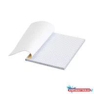 Önátírótömb A5, 50x2lap, franciakockás