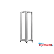  Lanberg OR01-6842-S 19" 42U SZÉL:600mm MÉLY:800mm MAG:2138mm lapraszerelt szürke rack keret