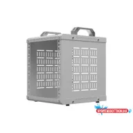   Lanberg OR10-2306-S 10" 6U 280x300 MAX:60kg nyitott mini szürke rack szekrény