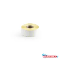 Etikett thermo 25x40mm, tekercses 2000 db/tekercs