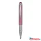 Golyóstoll metál rózsa test, Zebra Stylus Telescopic, írásszín kék