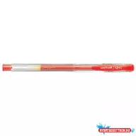 Zselés toll 0,5mm, Uni UM-100, írásszín piros