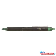   Rollertoll 0,5mm, tűhegyű törölhető nyomógombos Pilot Frixion Clicker Point, írásszín zöld