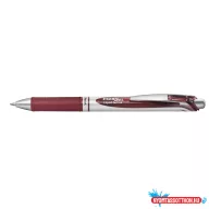   Rollertoll zselés 0.7mm, Pentel EnerGel BL77-BGX, írásszín bordó