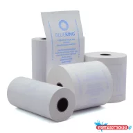   Hőpapír 110 mm széles, 28fm hosszú, cséve 12mm, 5 tekercs/csomag,  ( 110/50 ) BPA mentes Bluering®