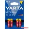 Elem AAA mikro LR03 Longlife Max Power 4 db/csomag, Varta