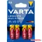 Elem AA ceruza LR06 Longlife Max Power 4 db/csomag, Varta