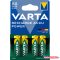 Elem tölthető akku AA ceruza 2600 mAH Power 4 db/csomag, Varta