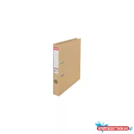   Iratrendezõ A4, 5cm, PP élvédõ sínnel, Esselte Standard homok