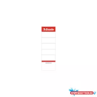   Cserecímke iratrendezõhöz, kétoldalas 50x158mm, Esselte fehér 10 db/csom