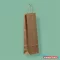 Sodrottfüles papír italtáska 140x80x390mm barna