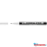 Lakkmarker 0,8mm, kerek Edding 792 fehér