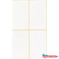 Etikett címke, 40x70mm, 15 lap, 4 címke/lap