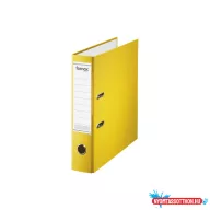 Iratrendezõ A4, 8cm, Fornax Master sárga
