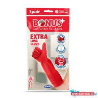   Gumikesztyû extra hosszú 38 cm-es hossz L HoReCa Bonus+ B067