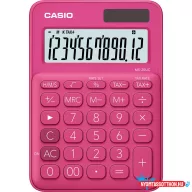   Számológép asztali 12 digit nagy, döntött kijelzõ Casio MS 20 UC magenta