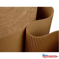 Hullámkarton 1m x 25m tekercses 2 rétegû barna