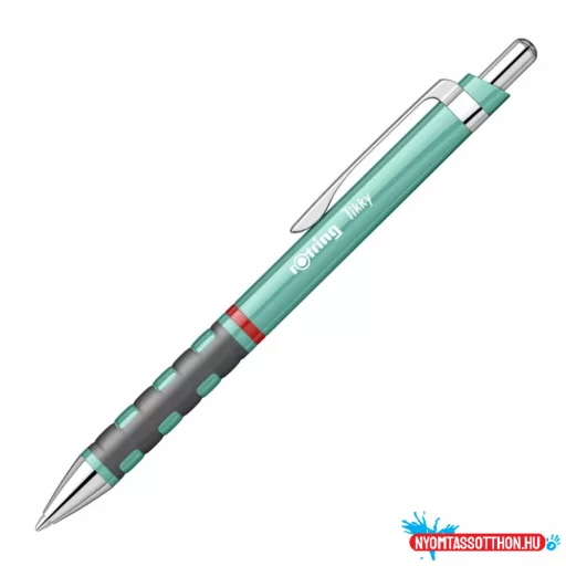 Golyóstoll tengerkék test, Rotring Tikky III, írásszín kék