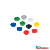   Mágnes 38mm, erősség: 2500 g. HMS36 99 Franken 10 db/csomag, klf. Szin