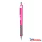 Golyóstoll neonpink test, Rotring Tikky III, írásszín kék