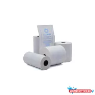   Hőpapír 80 mm széles, 75fm hosszú, cséve 17mm, 5 tekercs/csomag, ( 80/80 ) BPA mentes