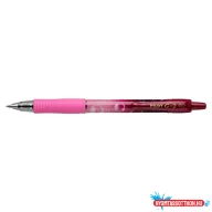   Zseléstoll 0,7mm, nyomógombos Pilot G-2 Bubble rózsaszín test, írásszín kék