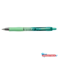   Zseléstoll 0,7mm, nyomógombos Pilot G-2 Bubble zöld test, írásszín kék