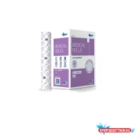   Orvosi papírlepedő 2 rétegű 100% cellulóz 216 lap/80 m/tekercs 6 tekercs/karton Super 80 Sticker P