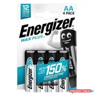 Elem AA ceruza LR06 Max Plus 4 db/csomag, Energizer