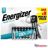 Elem AAA mikro LR03 Max Plus 8 db/csomag, Energizer